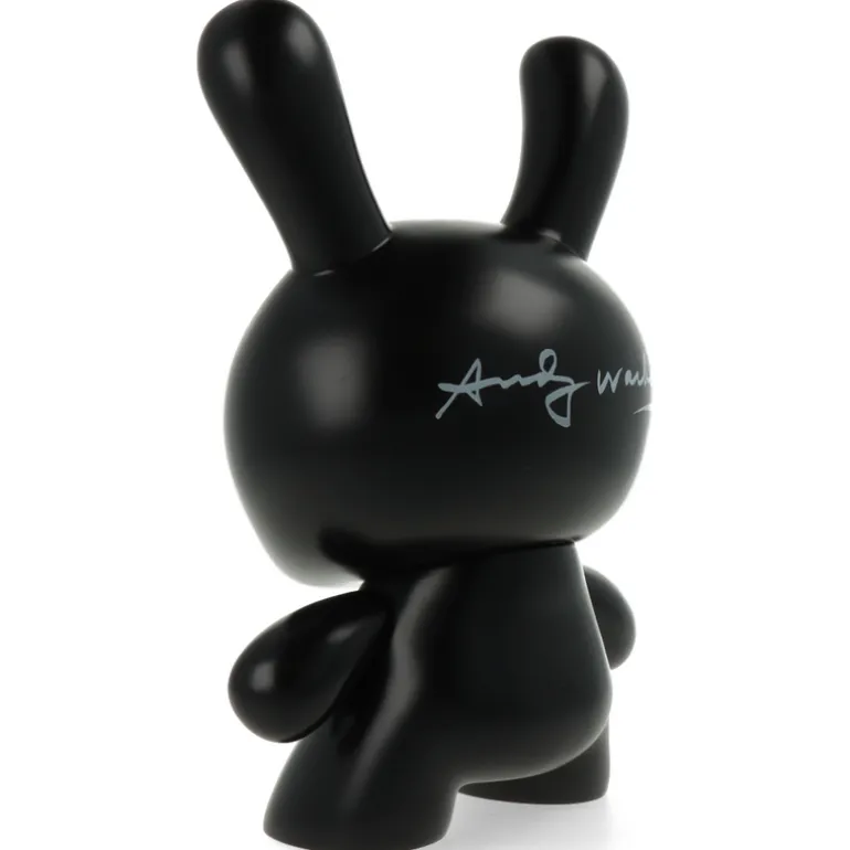Andy Warhol Fright Wig Self-Portrait 8" Masterpiece Dunny - Monochrome Edition