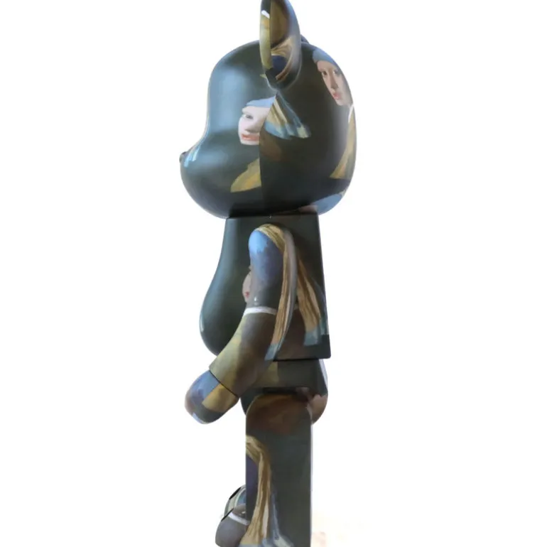 1000% Bearbrick Joahnnes Vermeer "La jeune fille à la perle"