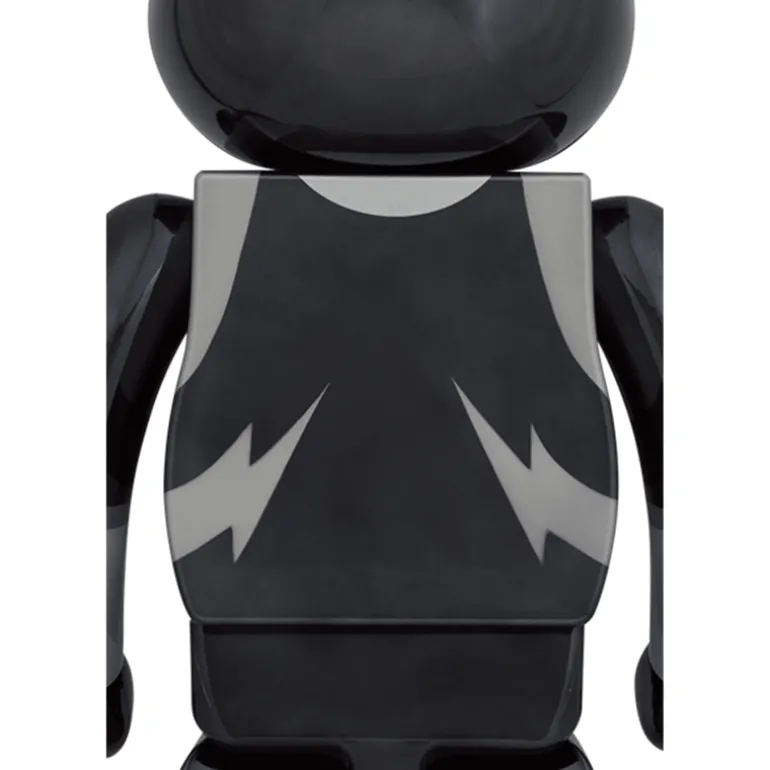 1000% Bearbrick Kiss Space Man Chrome Ver.