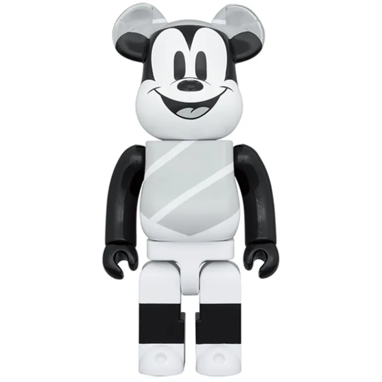 Bearbrick Mickey hat and poncho 1000%