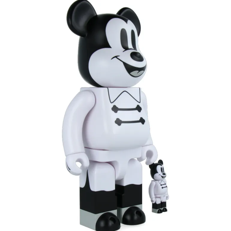 400% + 100% Bearbrick Nighttime Mickey