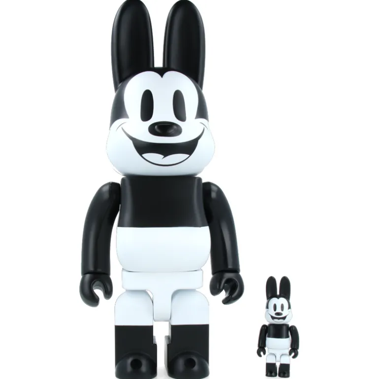 400% + 100% Bearbrick Oswald The Lucky Rabbit