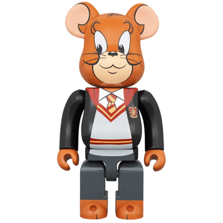 400% + 100% Bearbrick Tom & Jerry in Hogwarts House Robes