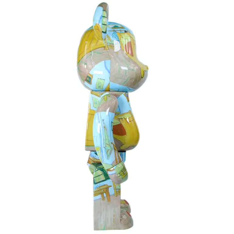 1000% Bearbrick Van Gogh The Bedroom