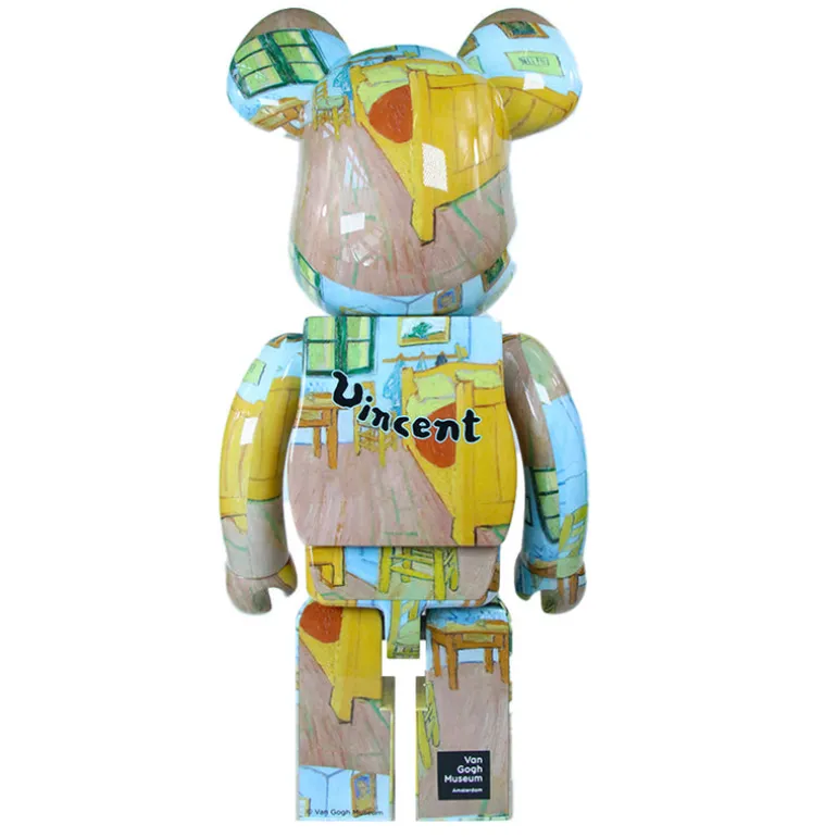 1000% Bearbrick Van Gogh The Bedroom