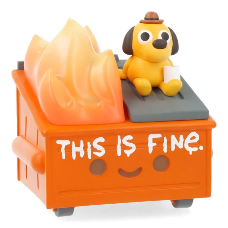 Dumpster Fire - This is Fine Ver