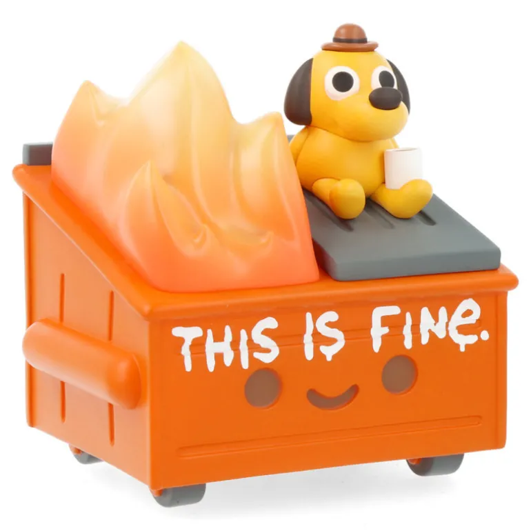 Dumpster Fire - This is Fine Ver