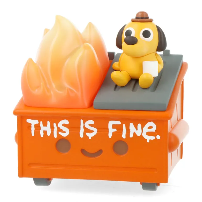 Dumpster Fire - This is Fine Ver