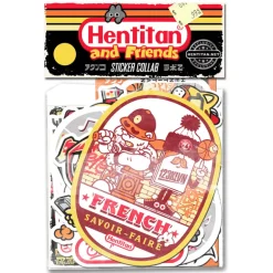 Hentan and Friends - Yellow Sticker Pack