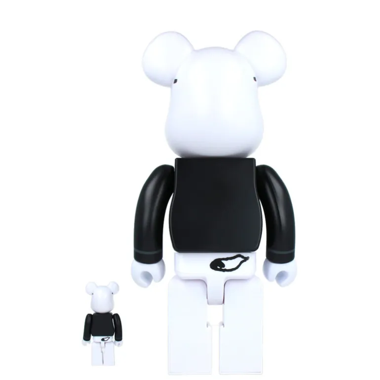 400% + 100% MLB x Bearbrick Snoopy (White Sox)
