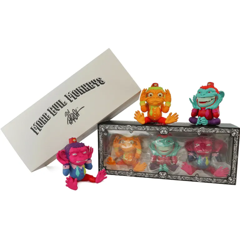 More Evil Monkeys - GID - Set van 3