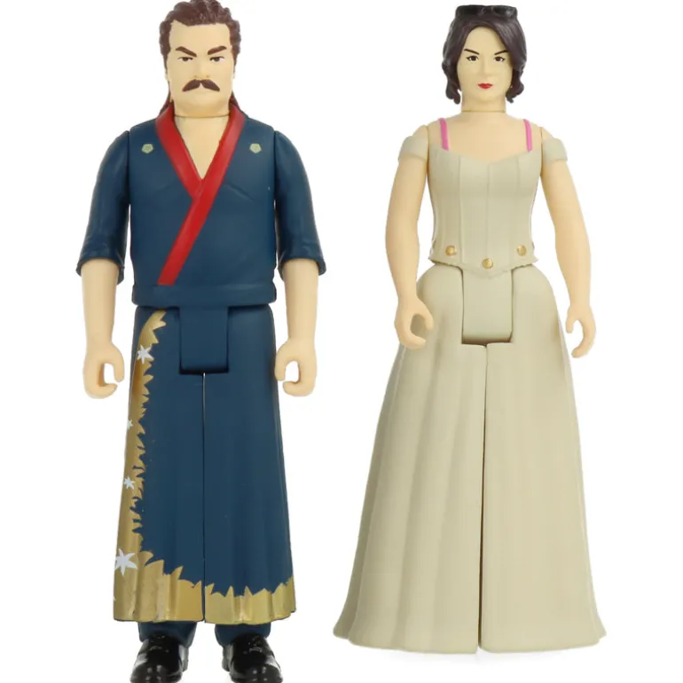 Parks and Recreation - Ron and Tammy 2 Wedding Night - ReAction figures