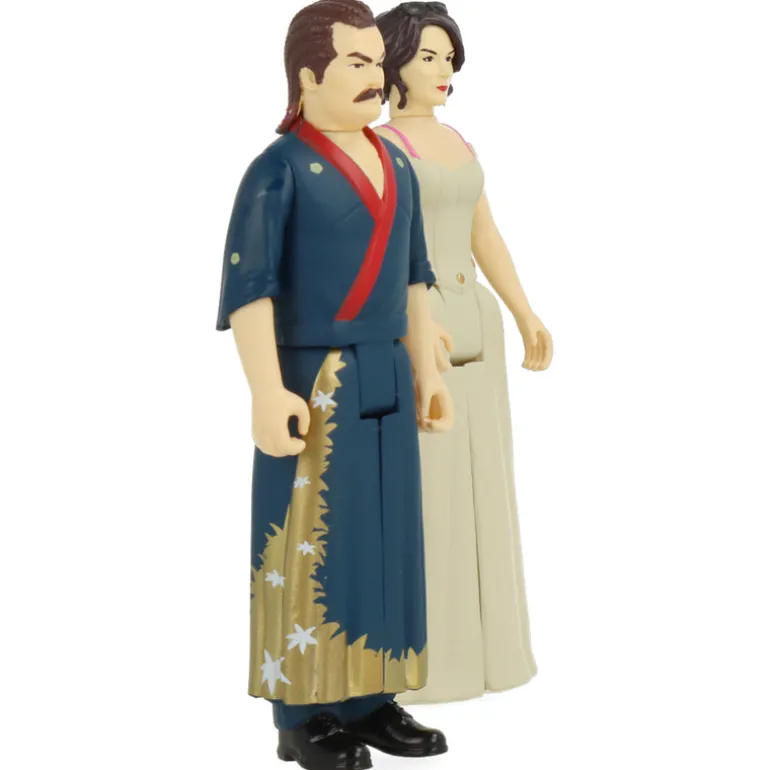 Parks and Recreation - Ron and Tammy 2 Wedding Night - ReAction figures