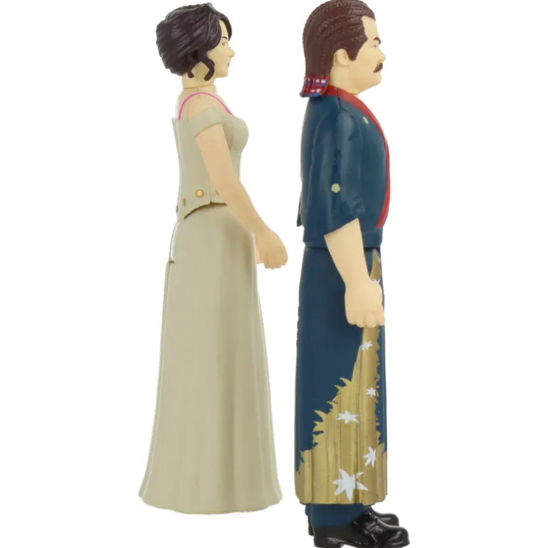 Parks and Recreation - Ron and Tammy 2 Wedding Night - ReAction figures