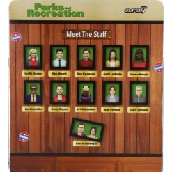 Parks and Recreation - Ron and Tammy 2 Wedding Night - ReAction figures