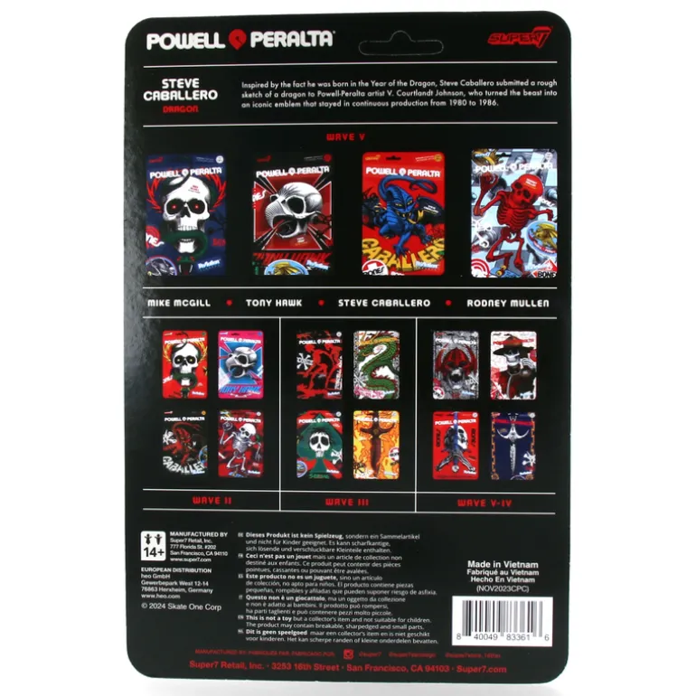 Rodney Mullen - Powell Peralta ReAction figures Wave 5