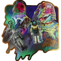 Snake Tut and Cortex Commander - The Worst - ReAction figures