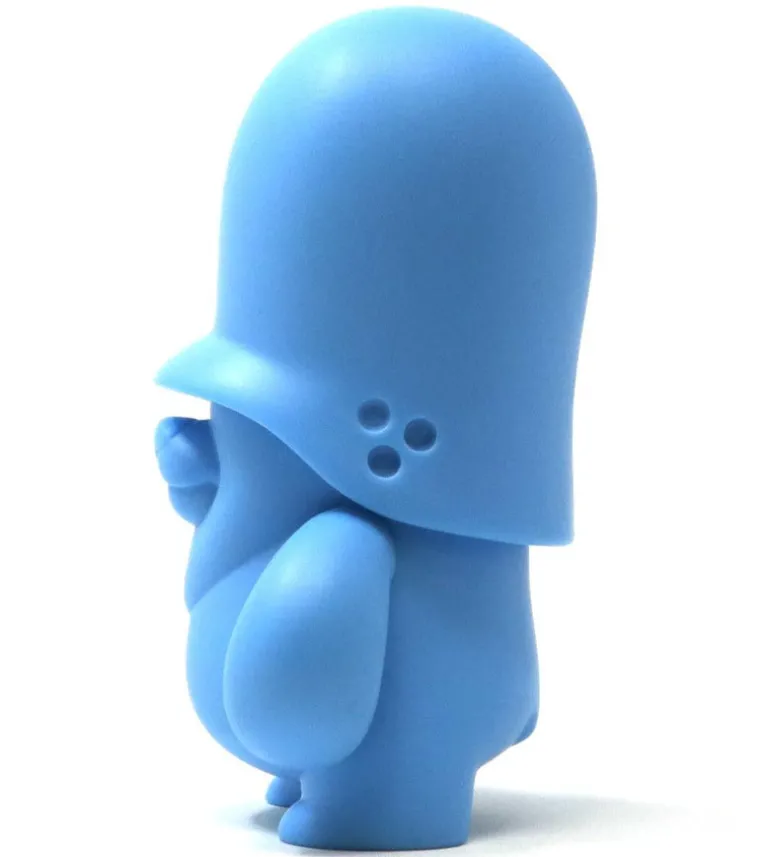 4" Teddy Troops 2.0 DIY/CMYK - Cyan