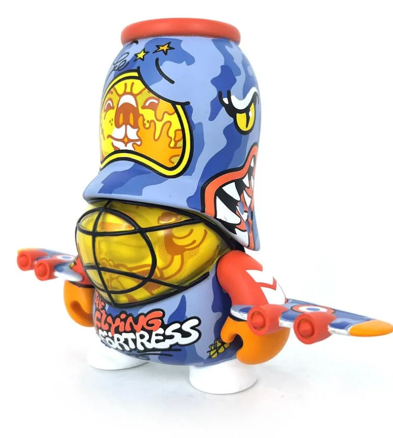 4" Teddy Troops 2.0 Spec/Ops series - Blue Camouflage Trooper
