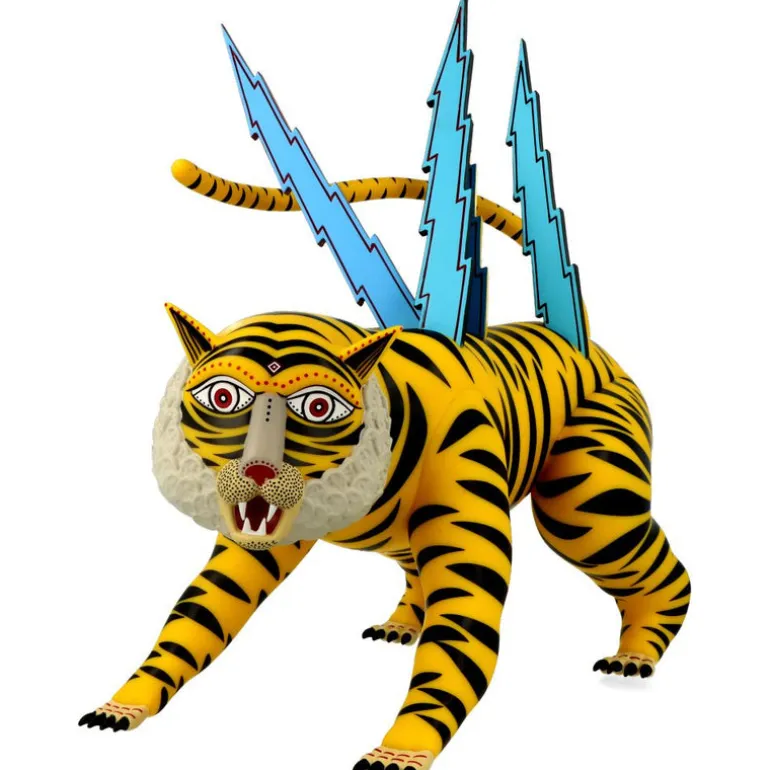 Tiger Bolts by Matt Leines - RVCA x Artoyz Originals